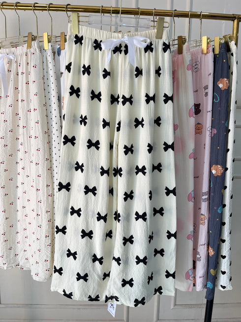 Summer Cute Printed Loose Pyjamas